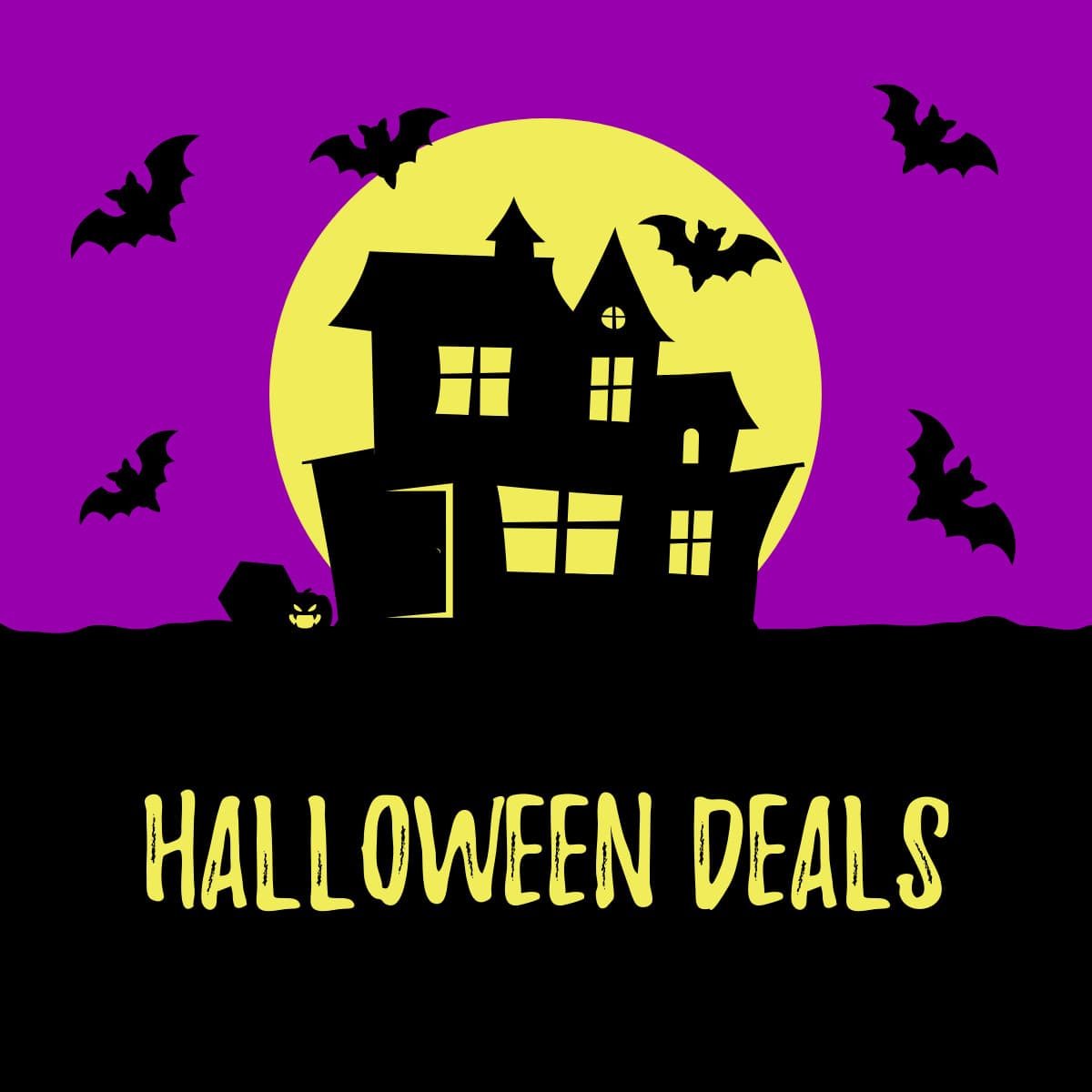 Haunted House Halloween Deals-1200x1200px-FacebookSquarePost