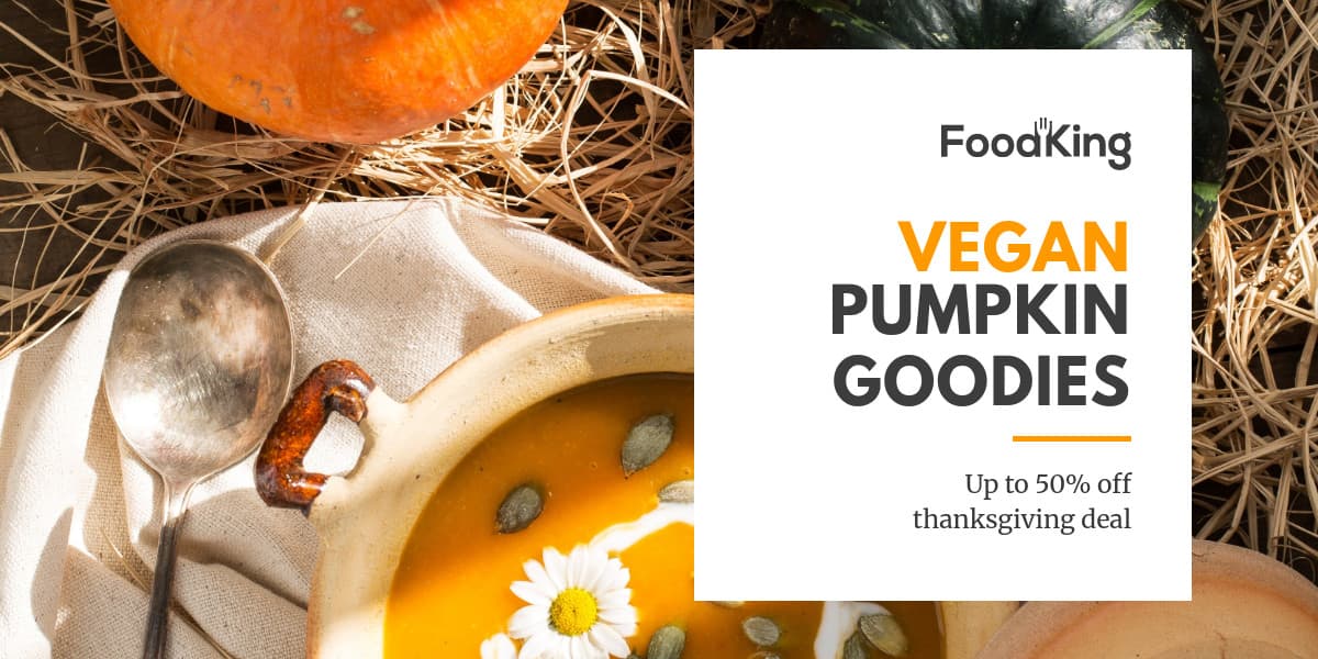 Thanksgiving Vegan Pumpkin Goodies-1200x600px-TwitterImagePost