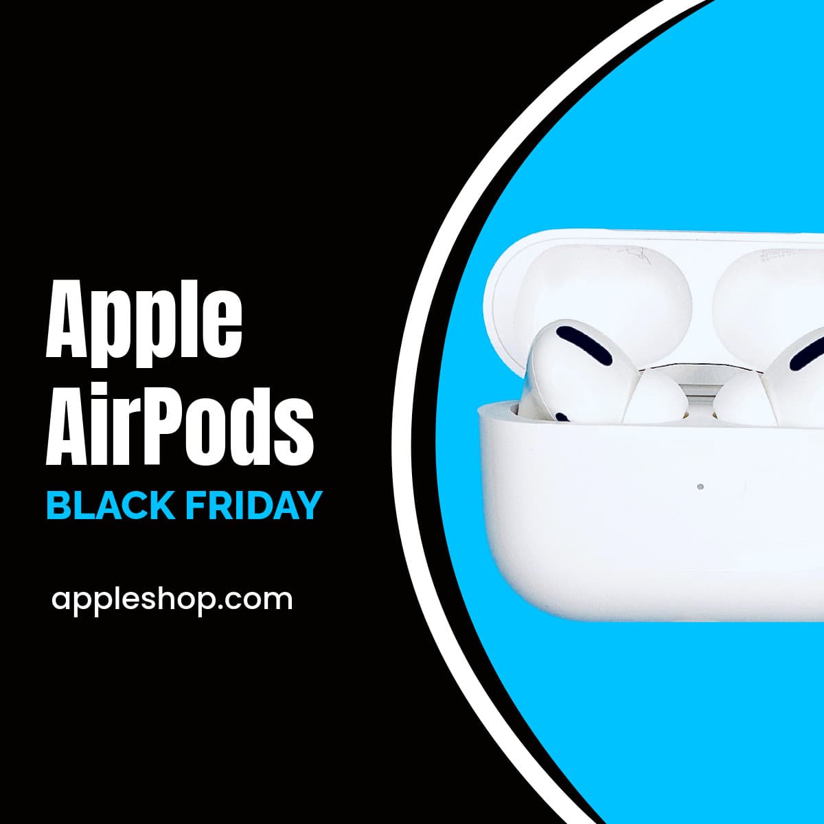 Apple AirPods Black Friday Animated-1200x1200px-FacebookSquarePost