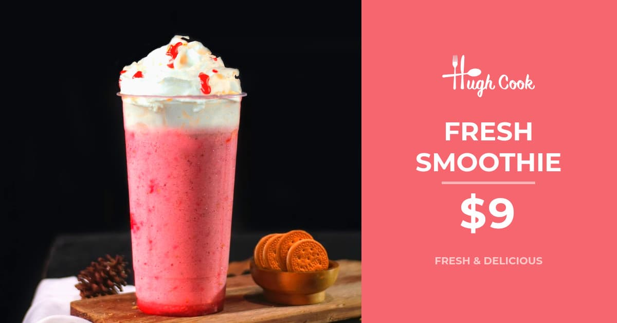 Fresh Strawberry Smoothie Deal Animated-1200x628px-FacebookSponsoredMessage
