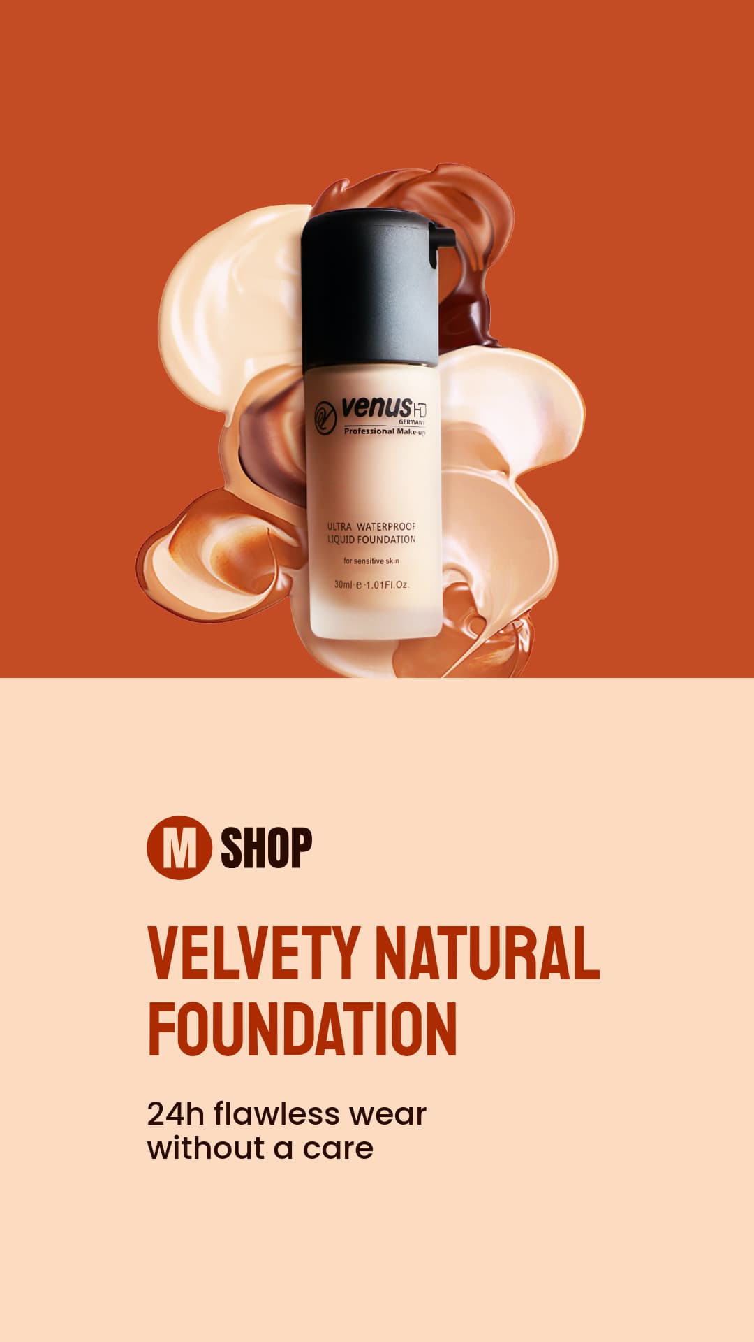 Velvety Natural Foundation Animated-1080x1920px-Story