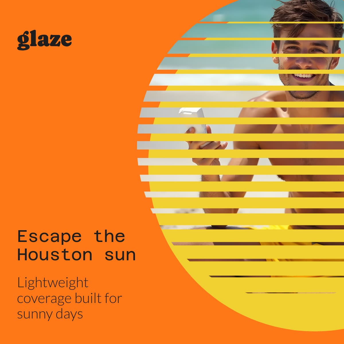 Escape Houston Sun Glaze Skincare Animated-336x280px-LargeRectangle-1200x1200px-FacebookSquarePost