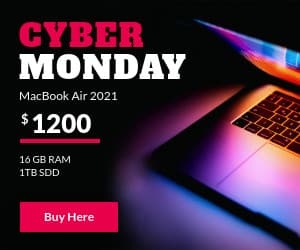 Cyber Monday Colorful MacBook Air Animated-300x250px-MediumRectangle