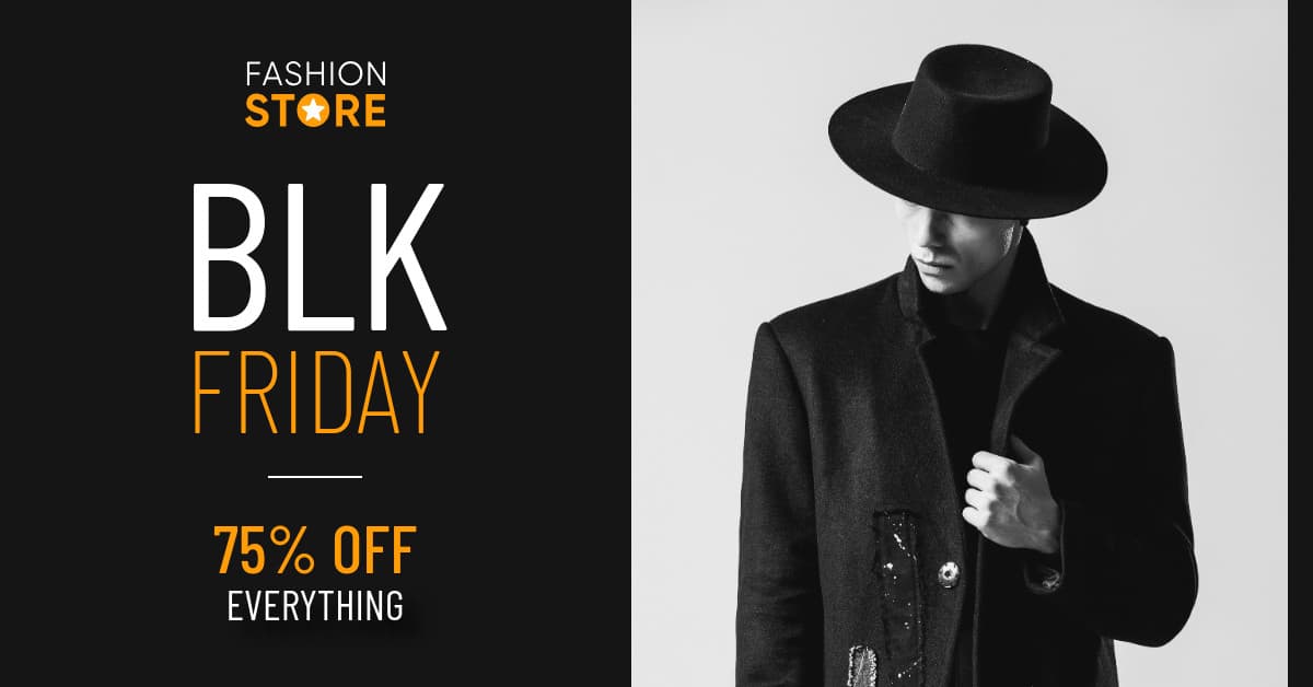 Black BLK Friday Men Fashion Store-1200x628px-FacebookSponsoredMessage