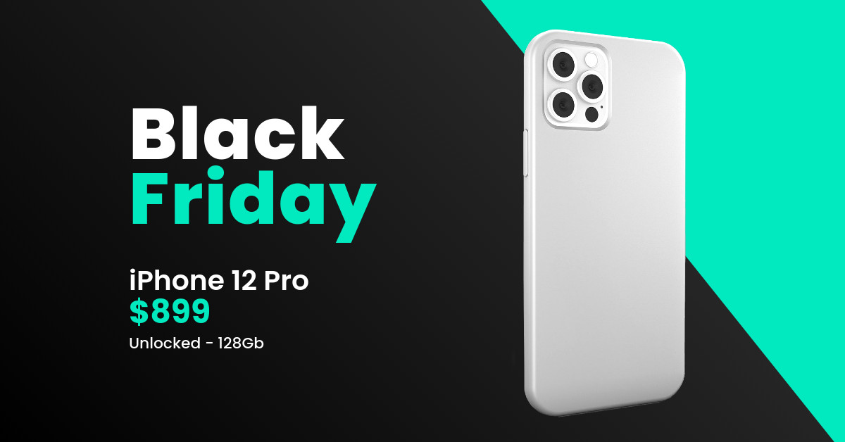 Black Friday iPhone 12 Pro Unlocked Animated-1200x628px-FacebookSponsoredMessage