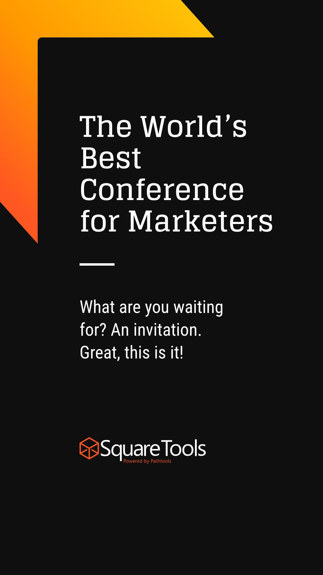 Best Conference for Marketers-1080x1920px-Story