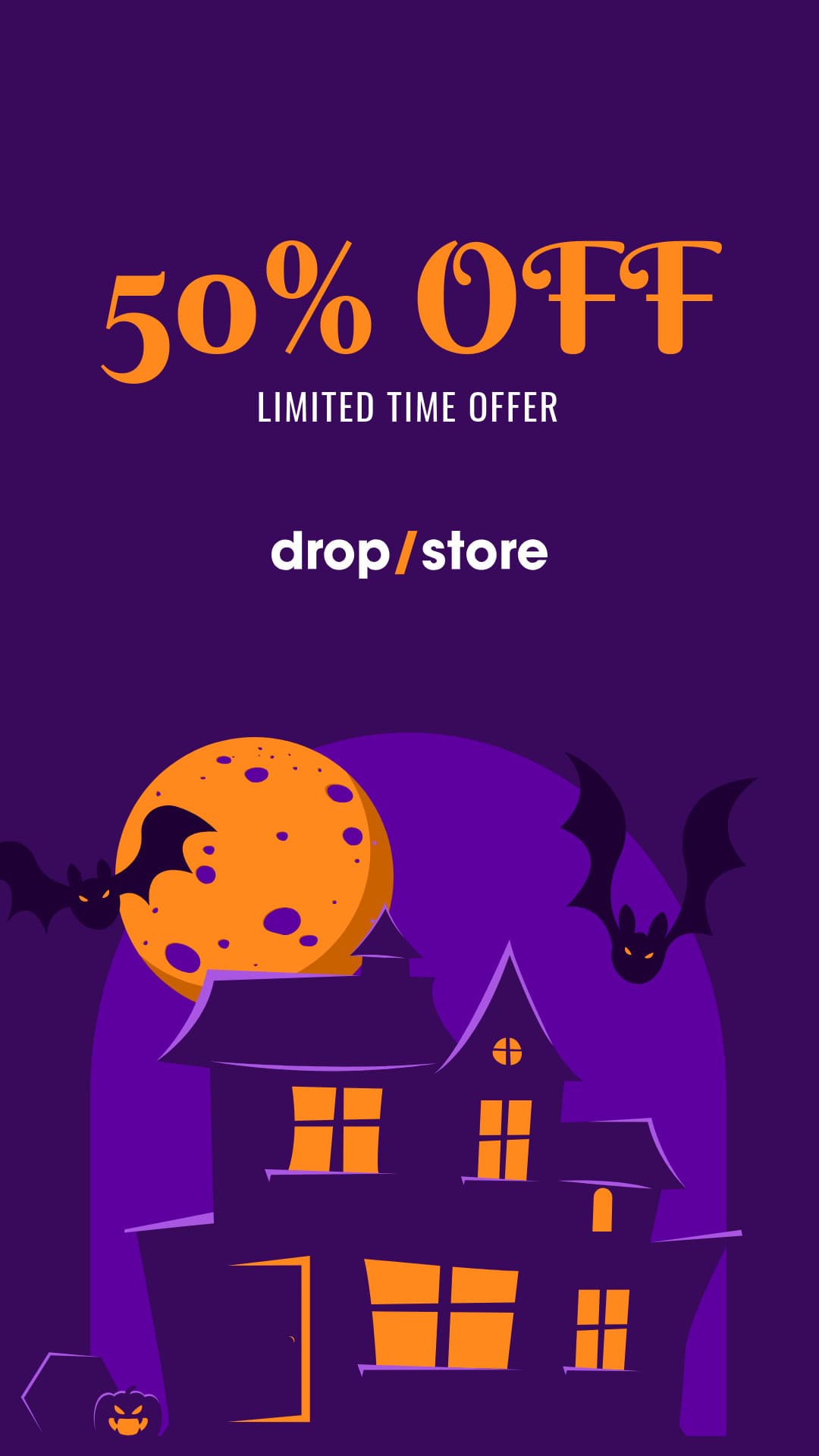 Purple Limited Time Halloween Offer-1080x1920px-Story