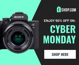 Cyber Monday Enjoy Sony Photography Animated-300x250px-MediumRectangle