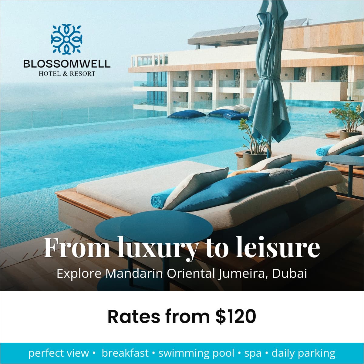 From Hotel Luxury to Leisure Animated-1200x1200px-FacebookSquarePost