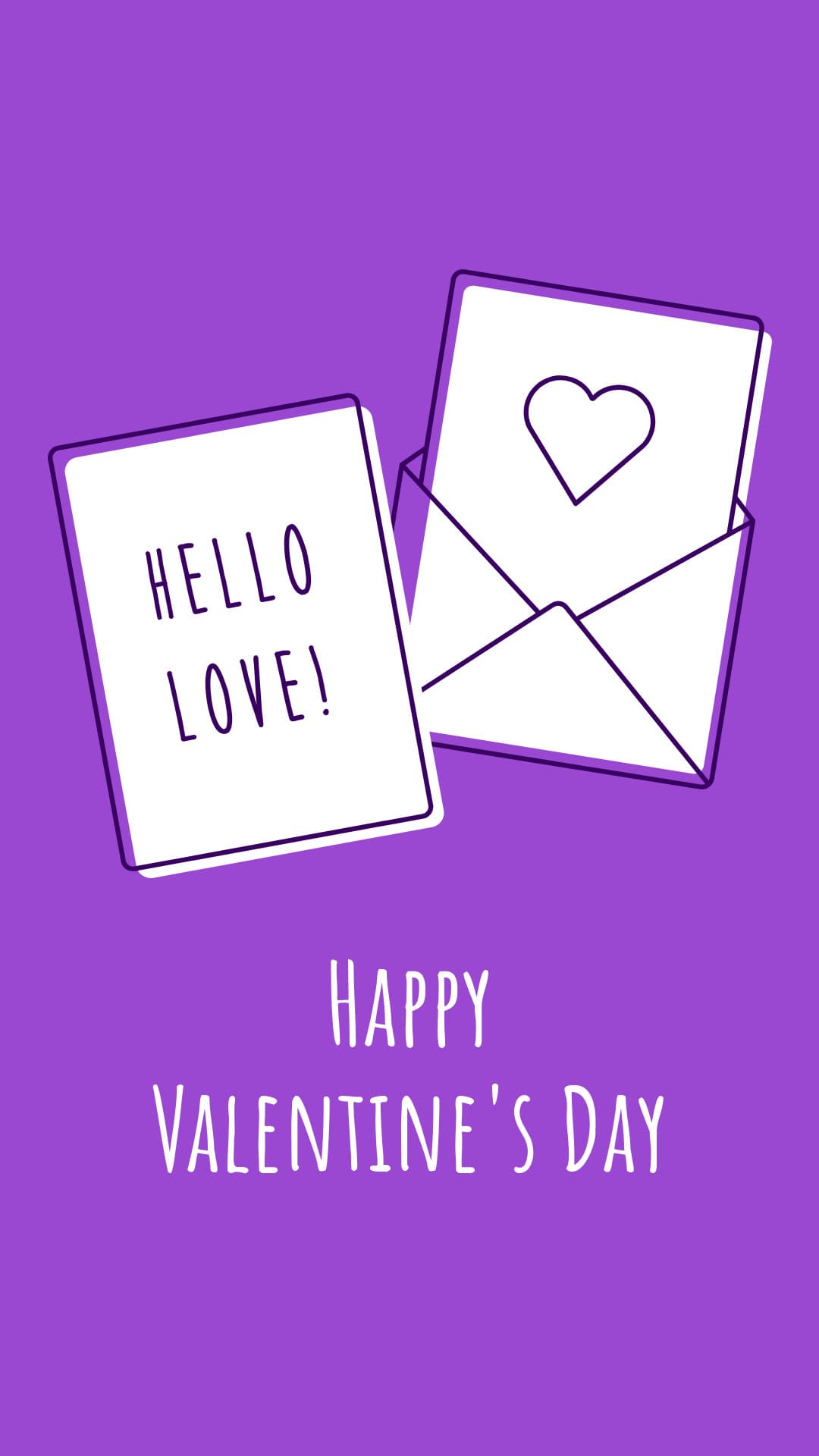 Hello Love Happy Valentine's Day-1080x1920px-Story