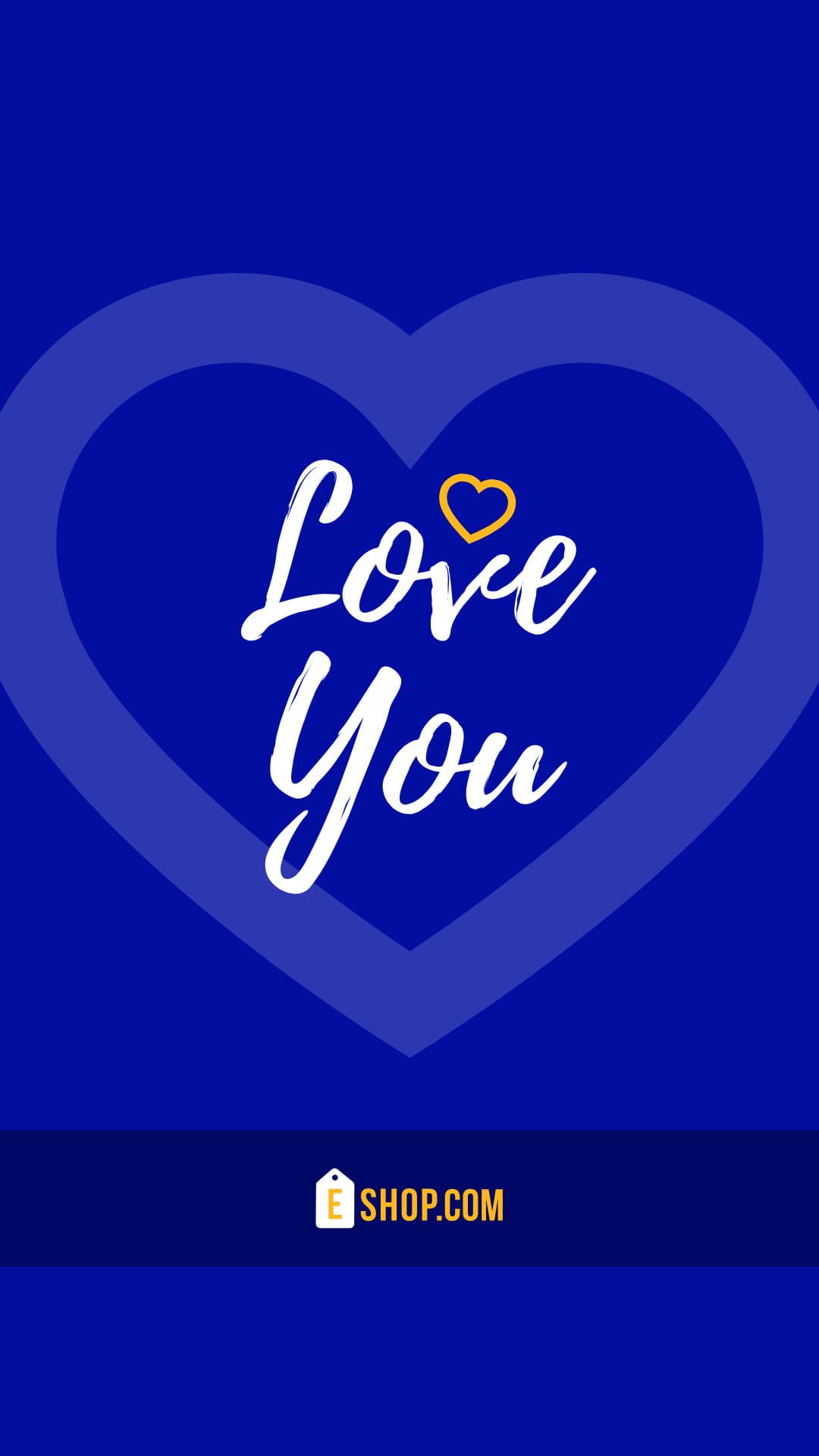 Valentine's Day Blue Love You-1080x1920px-Story