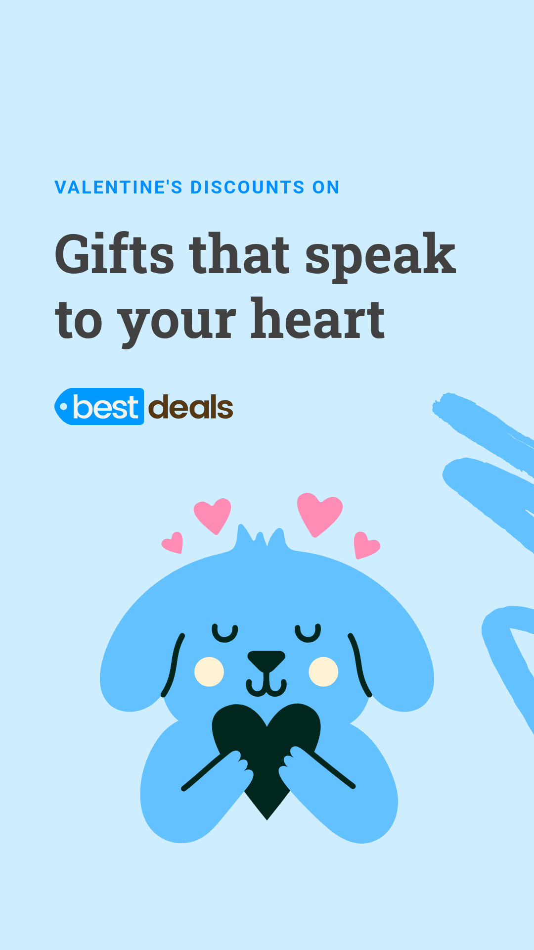 Blue Valentine's Day Gifts that Speak-1080x1920px-Story