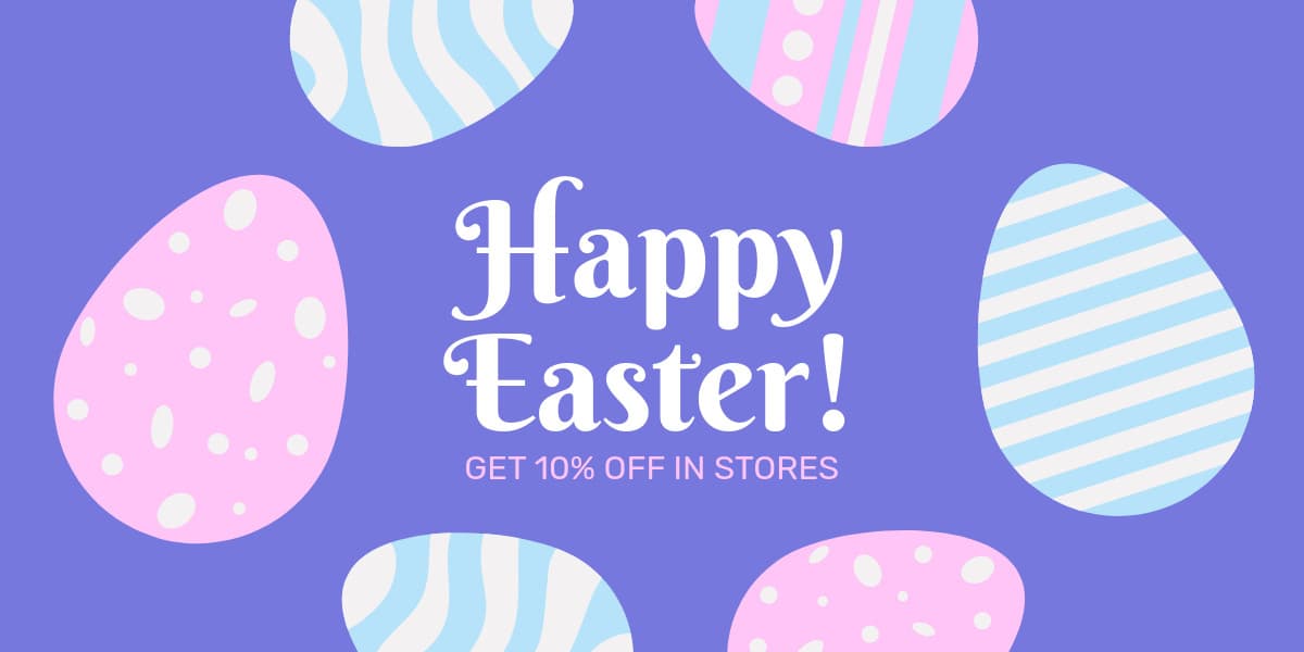 Happy Easter Eggs Deal Illustration-1200x600px-TwitterImagePost