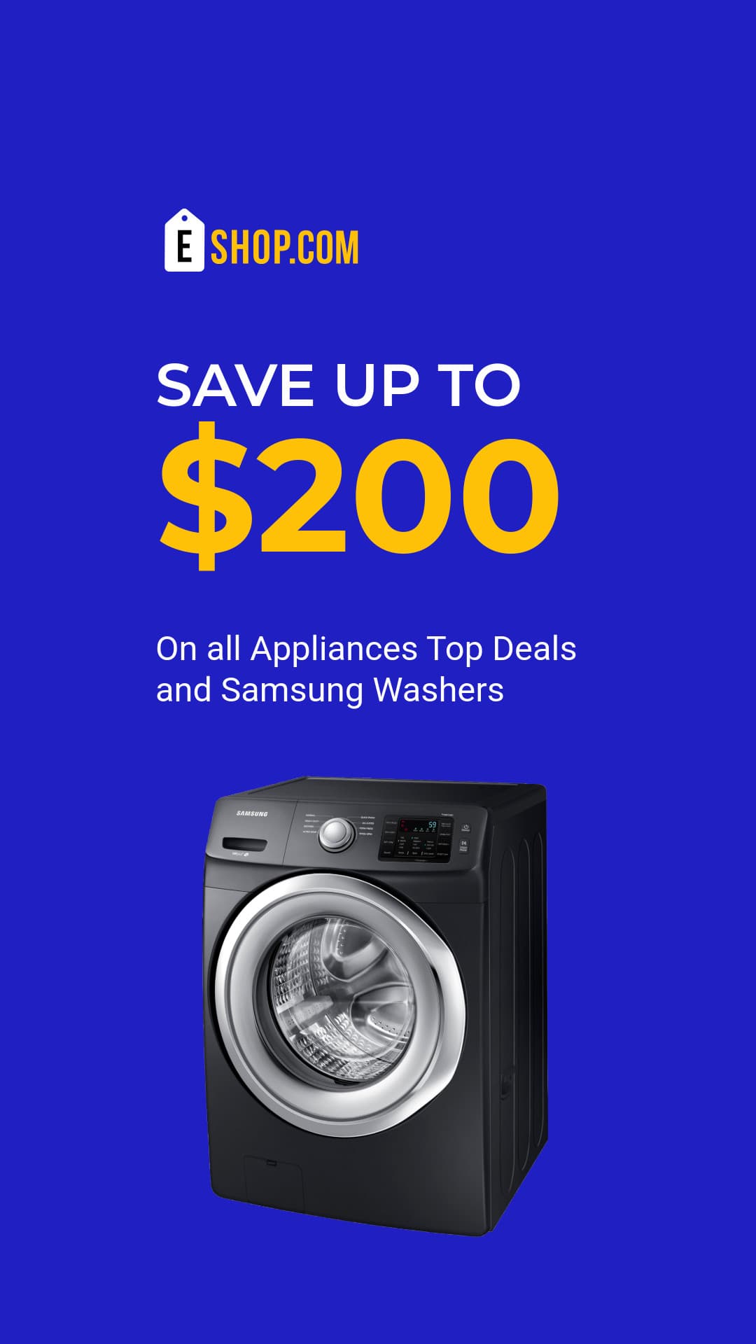 Samsung Top Appliance Deals Animated-1080x1920px-Story