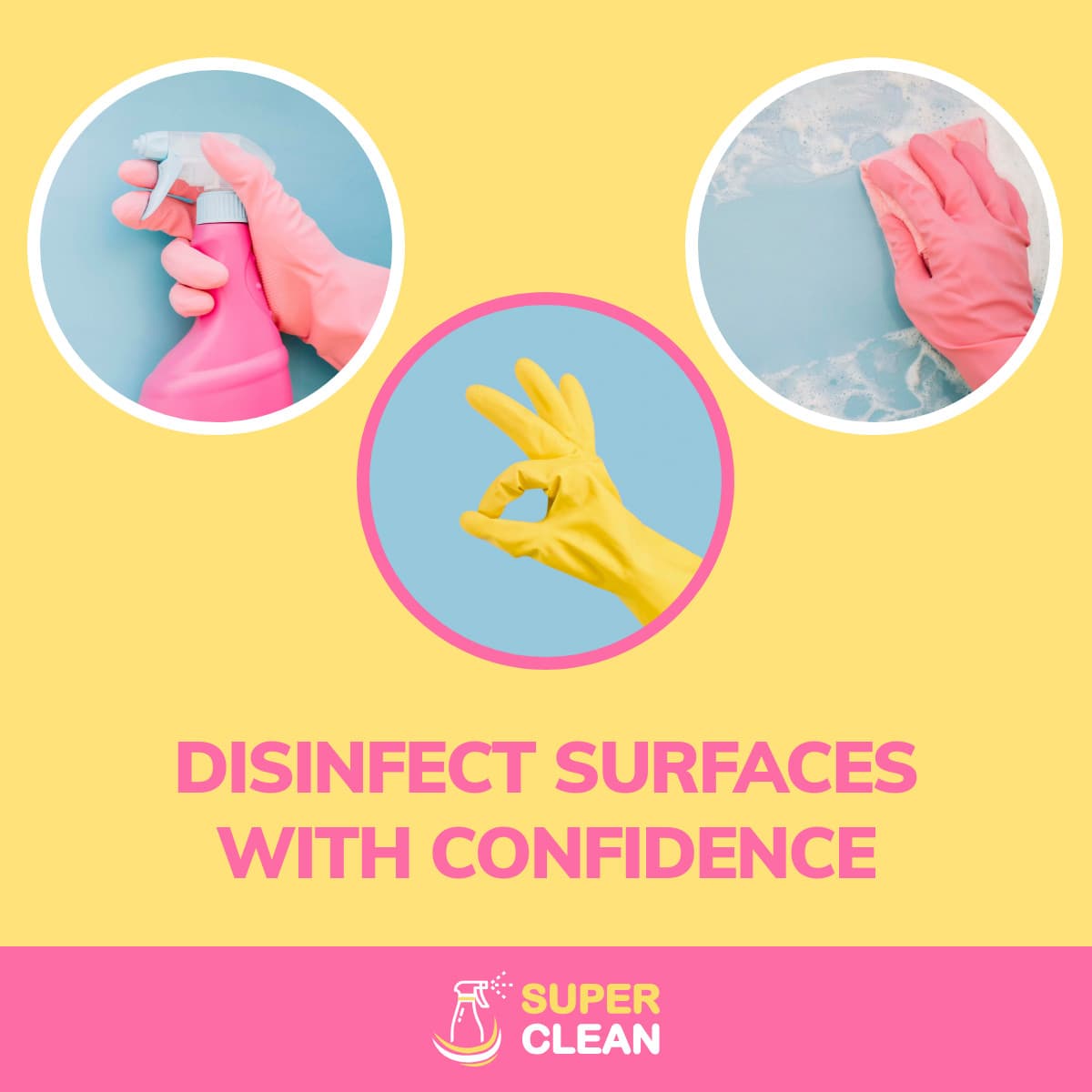 Disinfect Surfaces Cleaning Products-1200x1200px-FacebookSquarePost