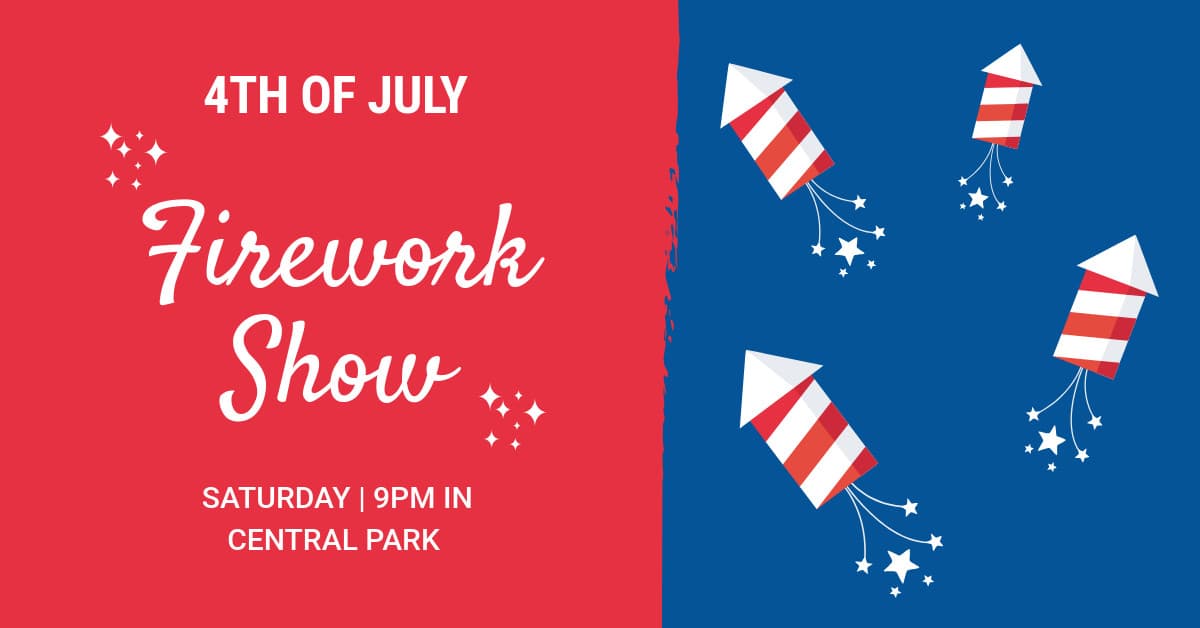 4th of July Firework Show-1200x628px-FacebookSponsoredMessage