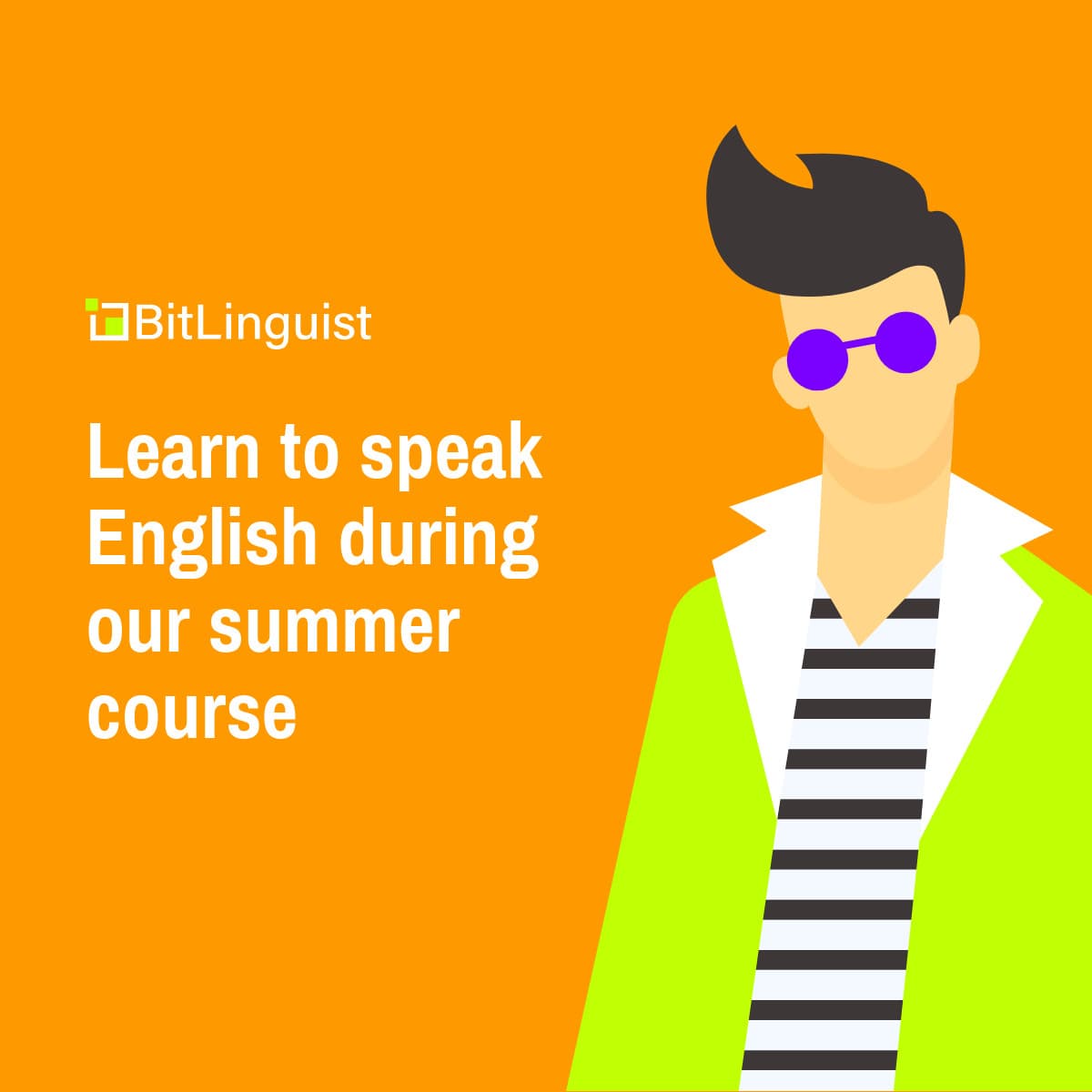 English Summer Course Animated-1200x1200px-FacebookSquarePost