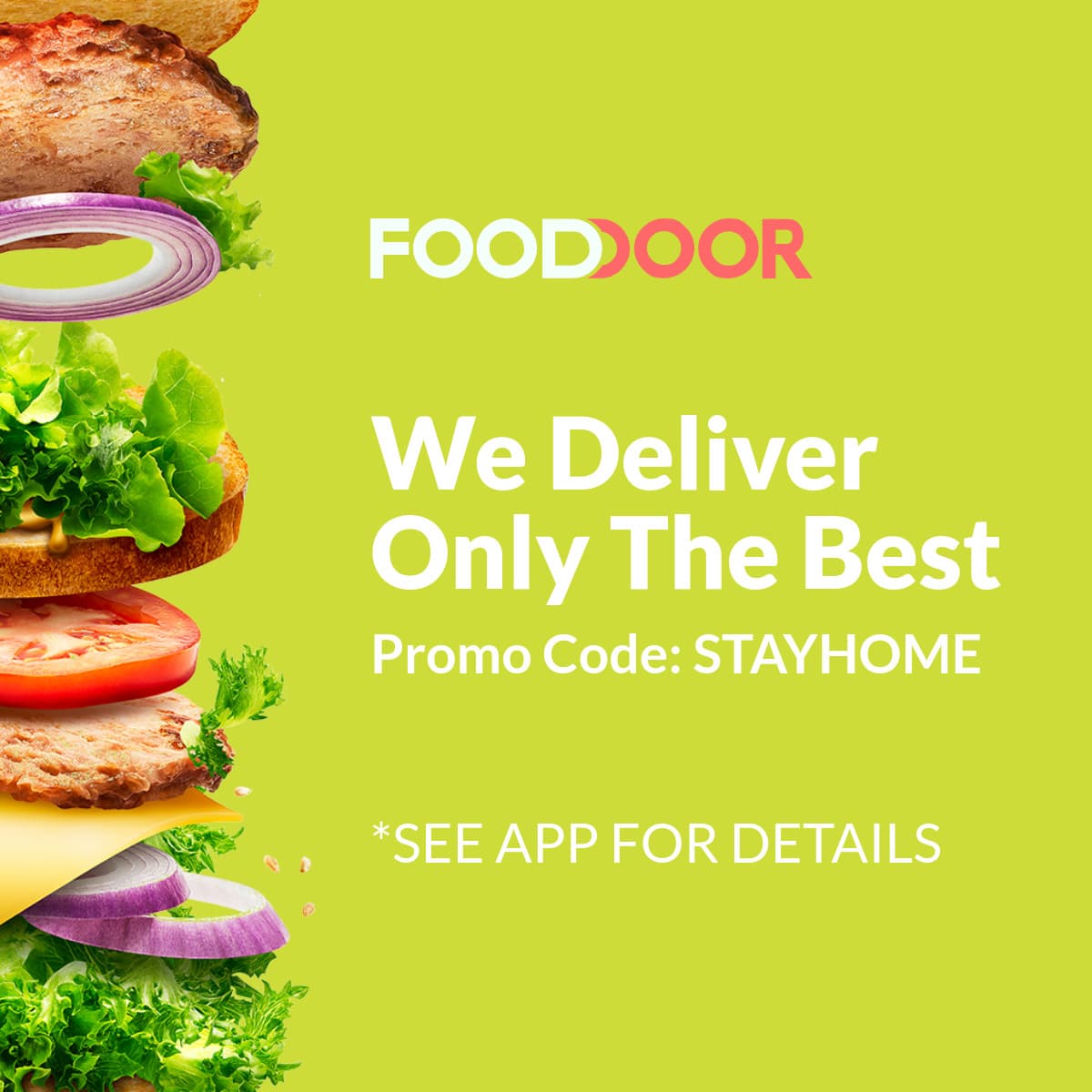 Best Hamburger Delivery Stayhome Animated-1200x1200px-FacebookSquarePost