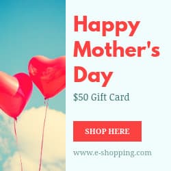 Mother's Day Hearth Balloons Gift Card Animated-250x250px-Square
