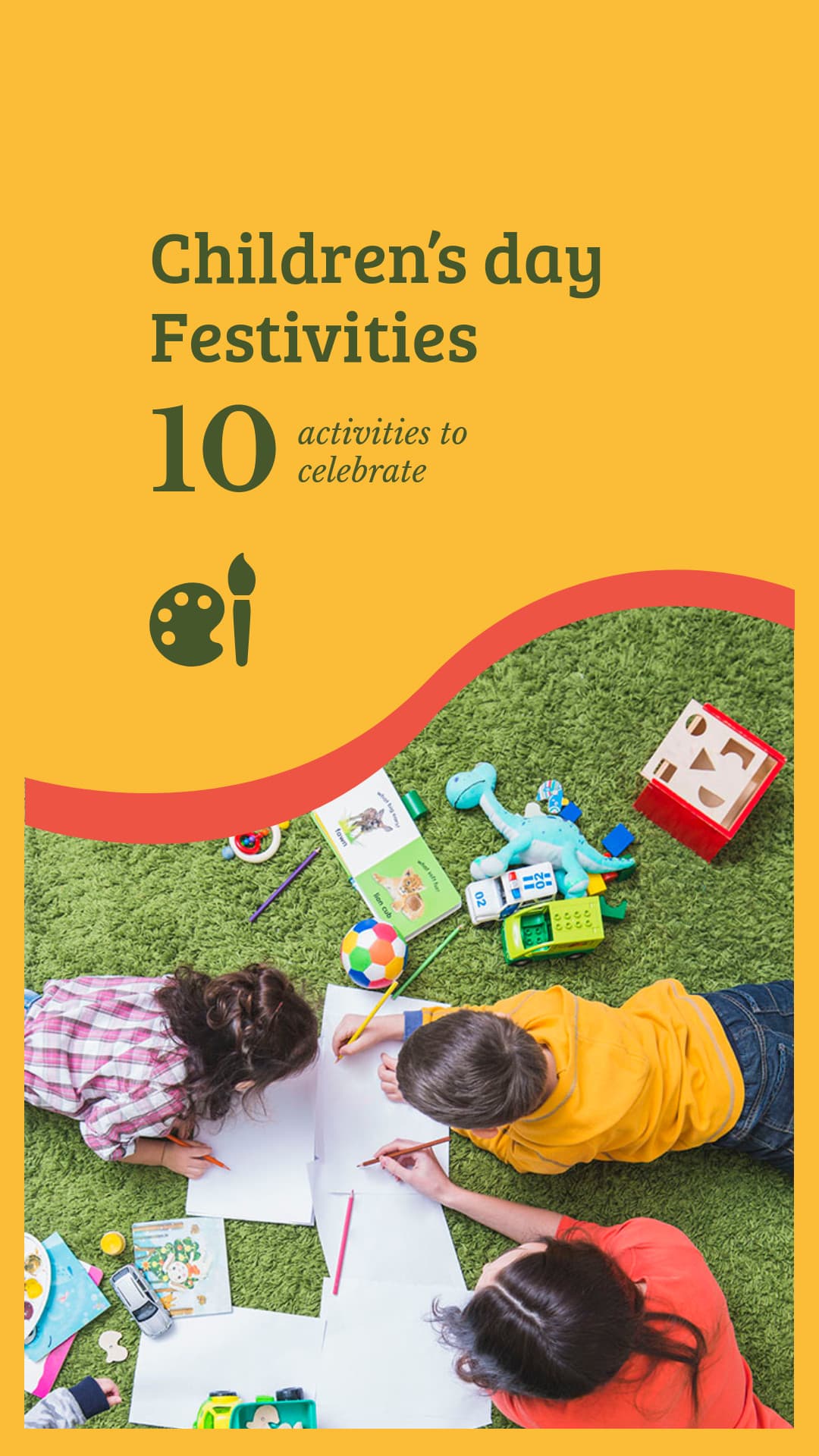 Children’s Day Festivities Coloring-1080x1920px-Story