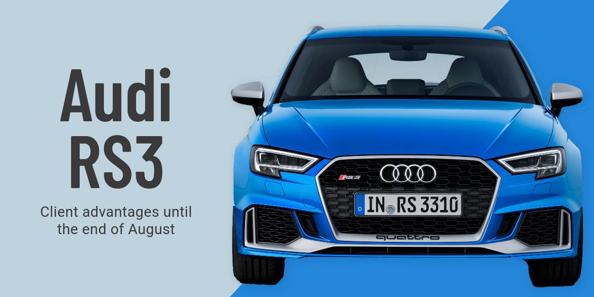 Audi RS3 Client Advantage Car Deals Animated-1200x600px-XImagePost