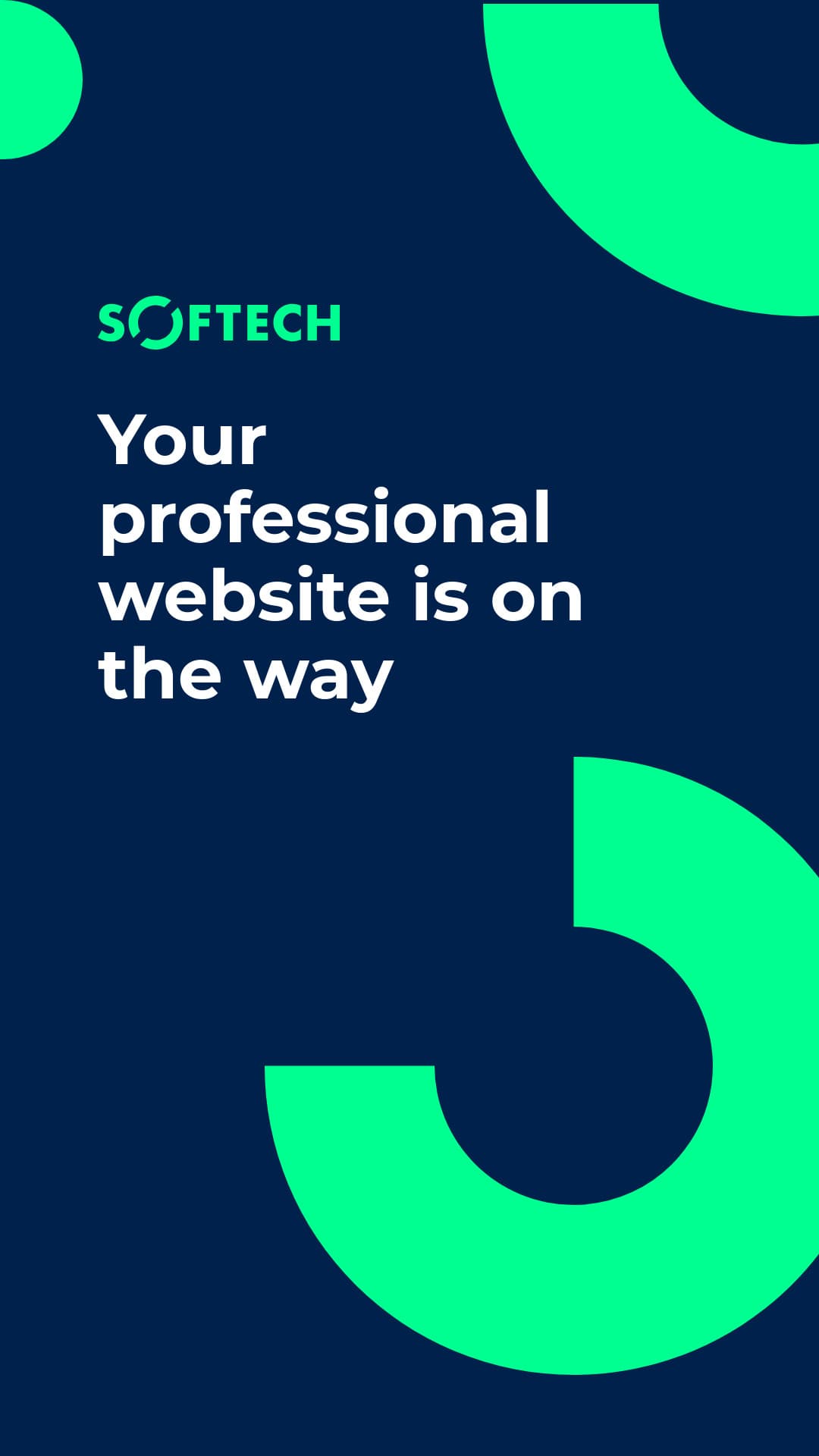 Professional Website on the Way-1080x1920px-Story