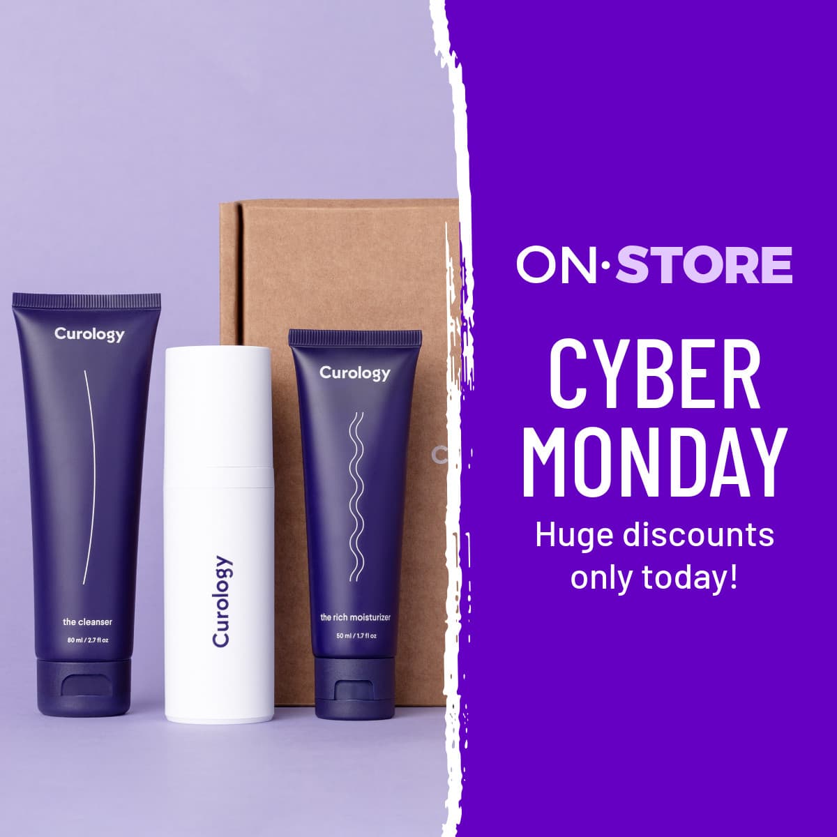 Cyber Monday Skincare Discounts Animated-1200x1200px-FacebookSquarePost
