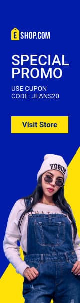 Special Jeans Promo with Coupon Code Animated-160x600px-WideSkyscraper