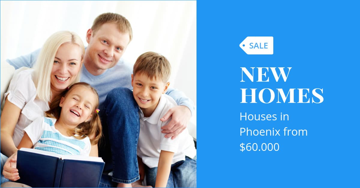 New Home in Phoenix for Sale Animated-1200x628px-FacebookSponsoredMessage