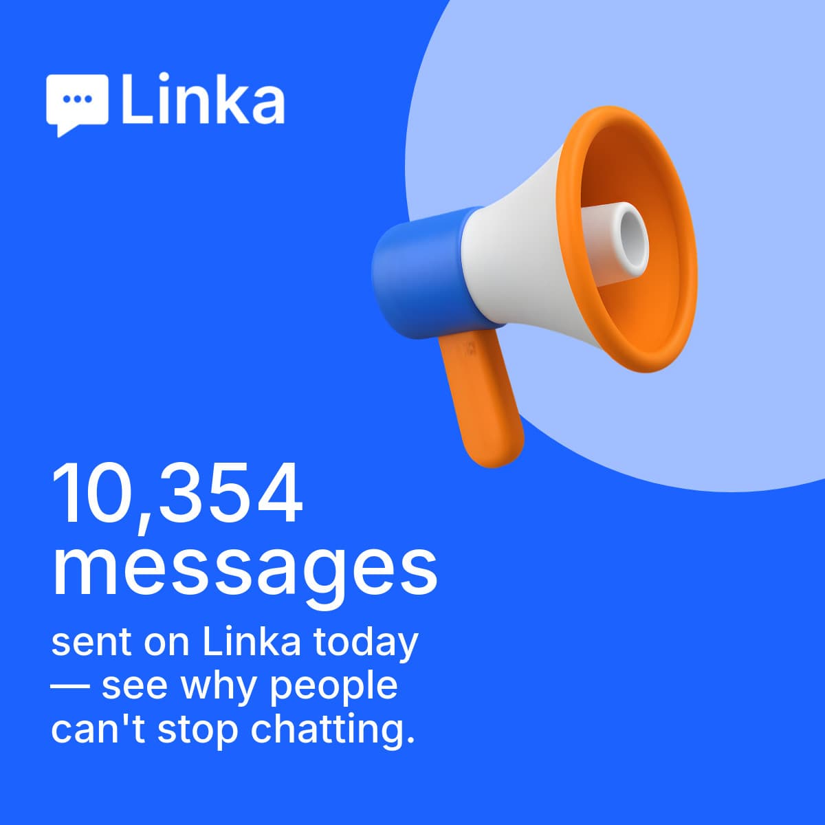 Announce Messages Sent with Linka Animated-336x280px-LargeRectangle-1200x1200px-FacebookSquarePost