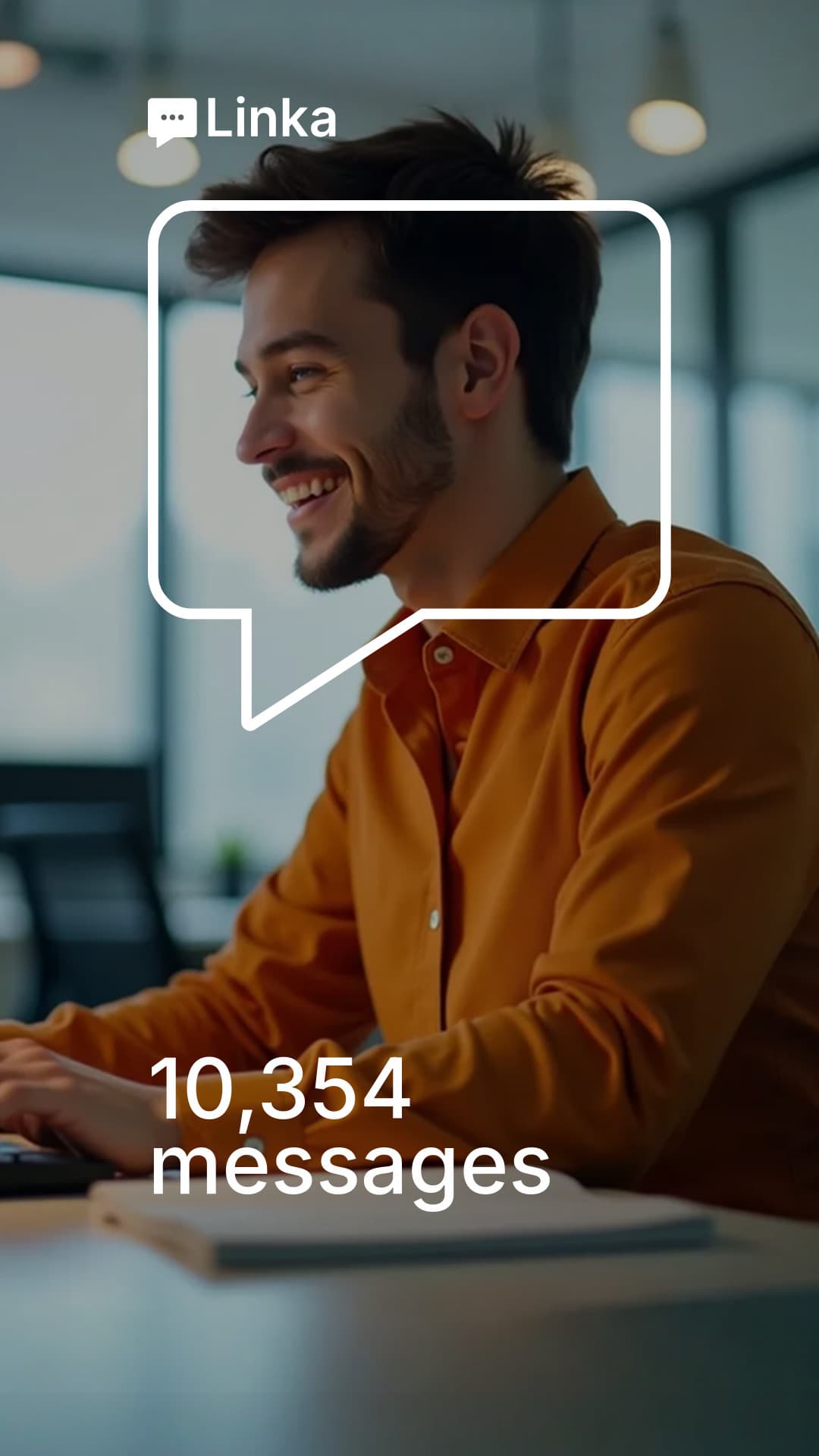 Messages Sent on Linka Animated-160x600px-WideSkyscraper-1080x1920px-Story