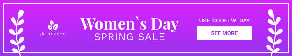 Women's Day Spring Sale Skincaree-930x180px-TopBanner