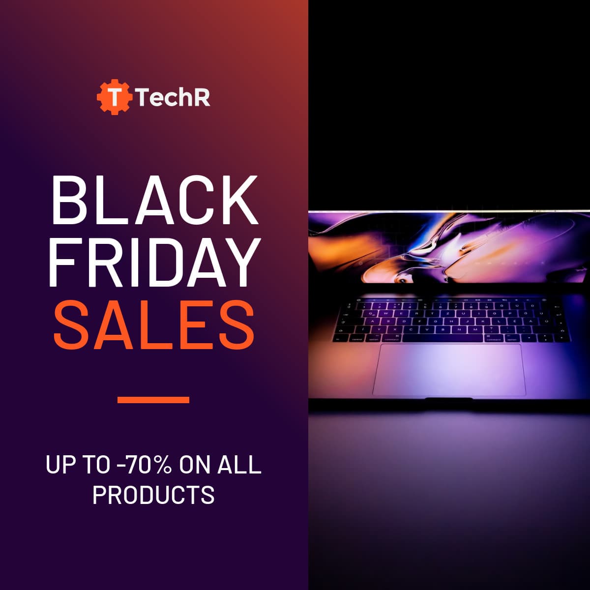 Black Friday Sales Techr Laptop-1200x1200px-FacebookSquarePost