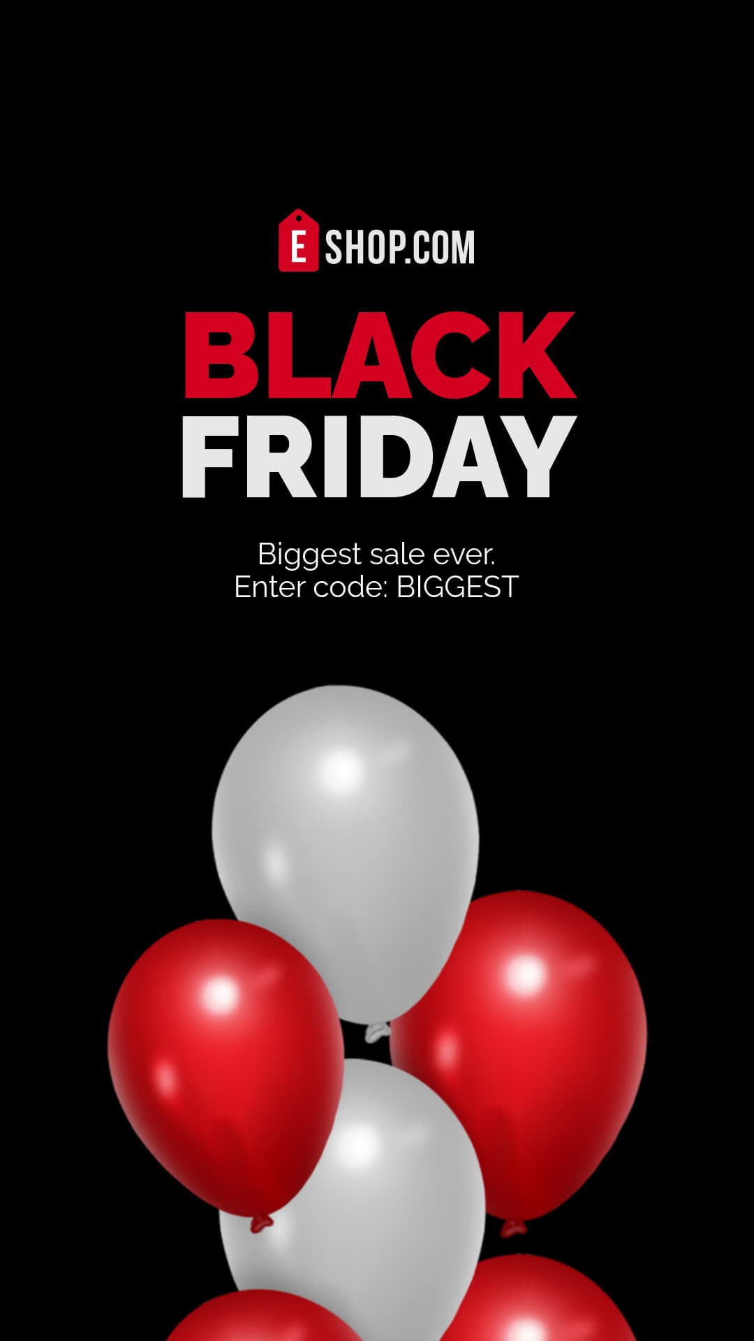 Black Friday Biggest Balloon Sale Animated-1080x1920px-Story