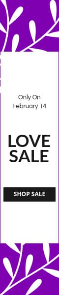 Valentine's Day Purple Love Sale-120x600px-Skyscraper