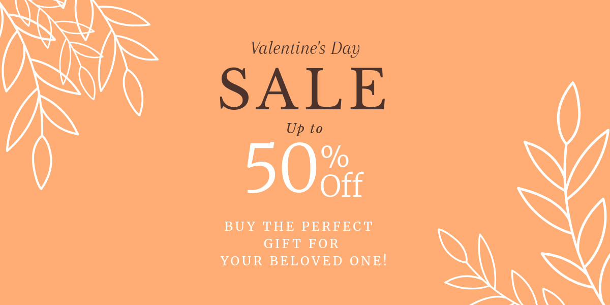 The Perfect Valentine's Day Gift Sale-1200x600px-TwitterImagePost
