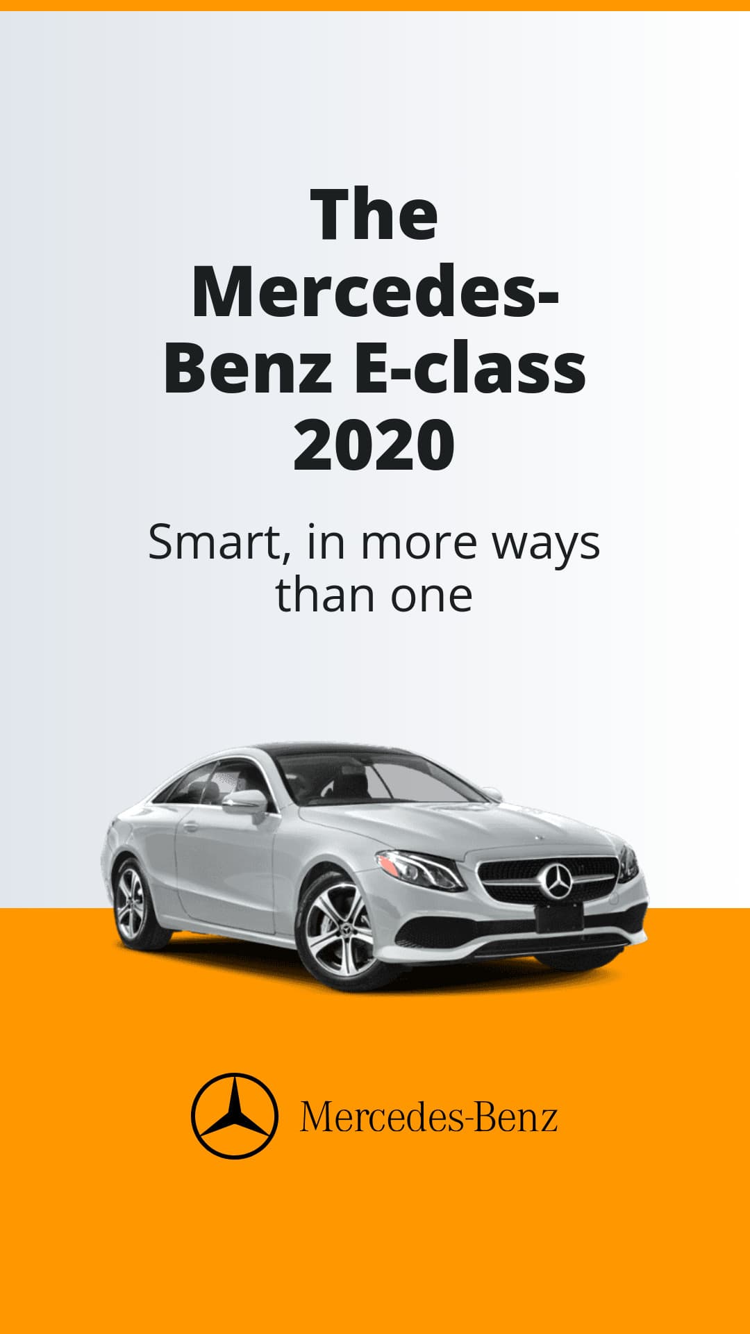 Mercedes Benz E-Class 2020 Animated-1080x1920px-Story