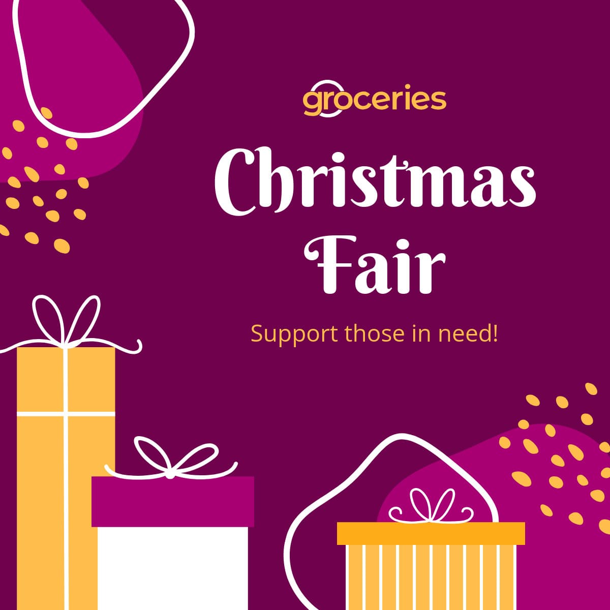 Christmas Fair Charity-1200x1200px-FacebookSquarePost