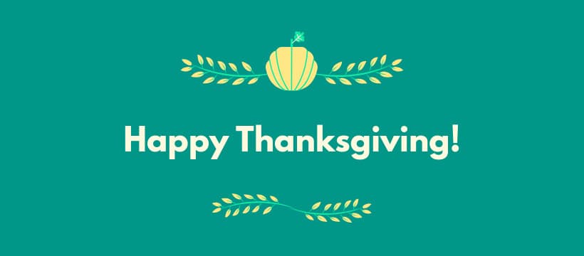 Green Pumpkin Thanksgiving Wishes-820x360px-FacebookCover