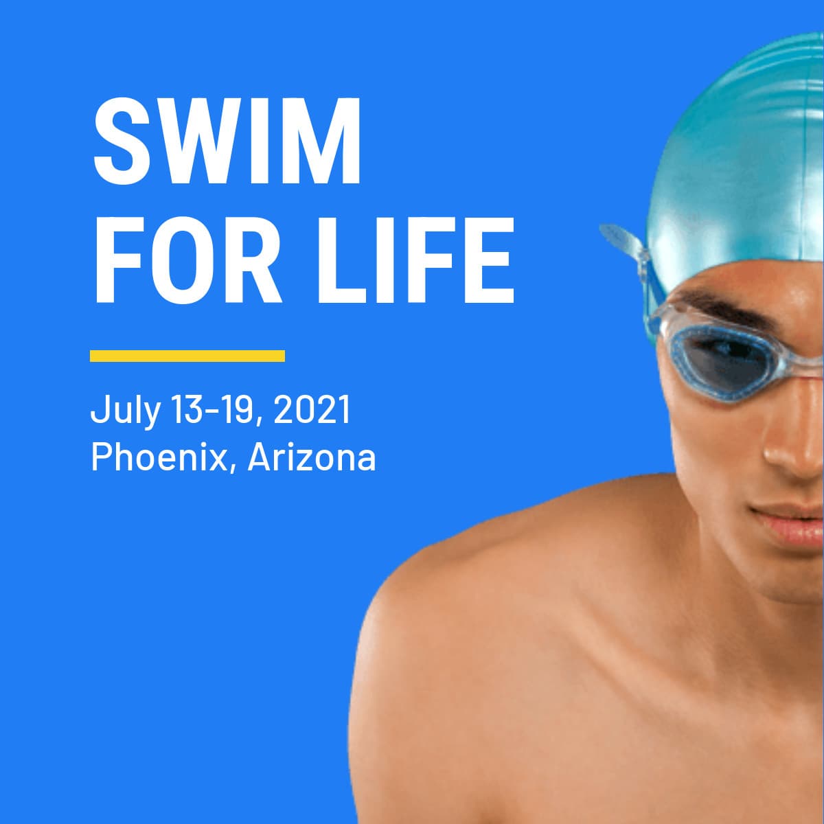 Swim for Life Charity Event Animated-1200x1200px-FacebookSquarePost