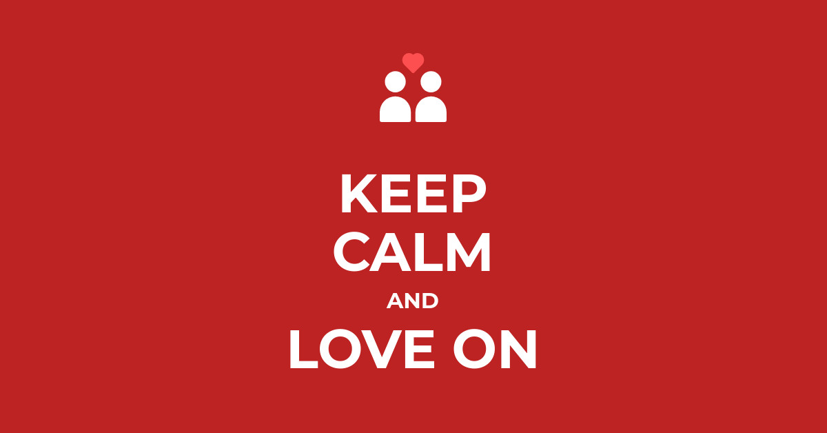 Keep Calm and Love On-1200x628 px