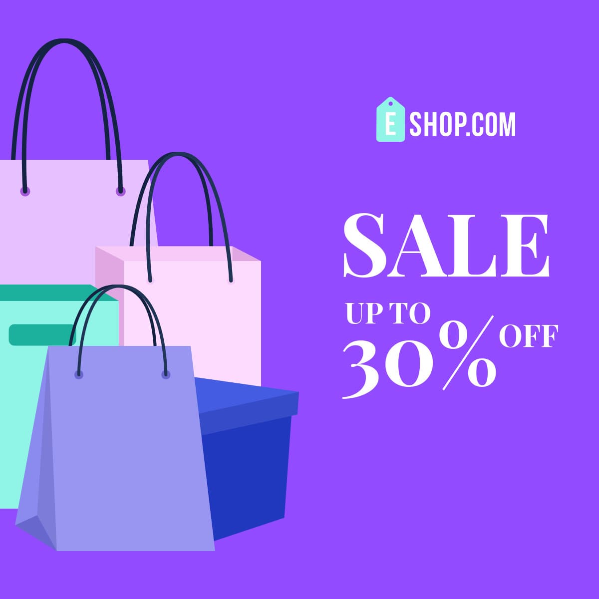 Eshop Sale Shopping Bags-1200x1200px-FacebookSquarePost