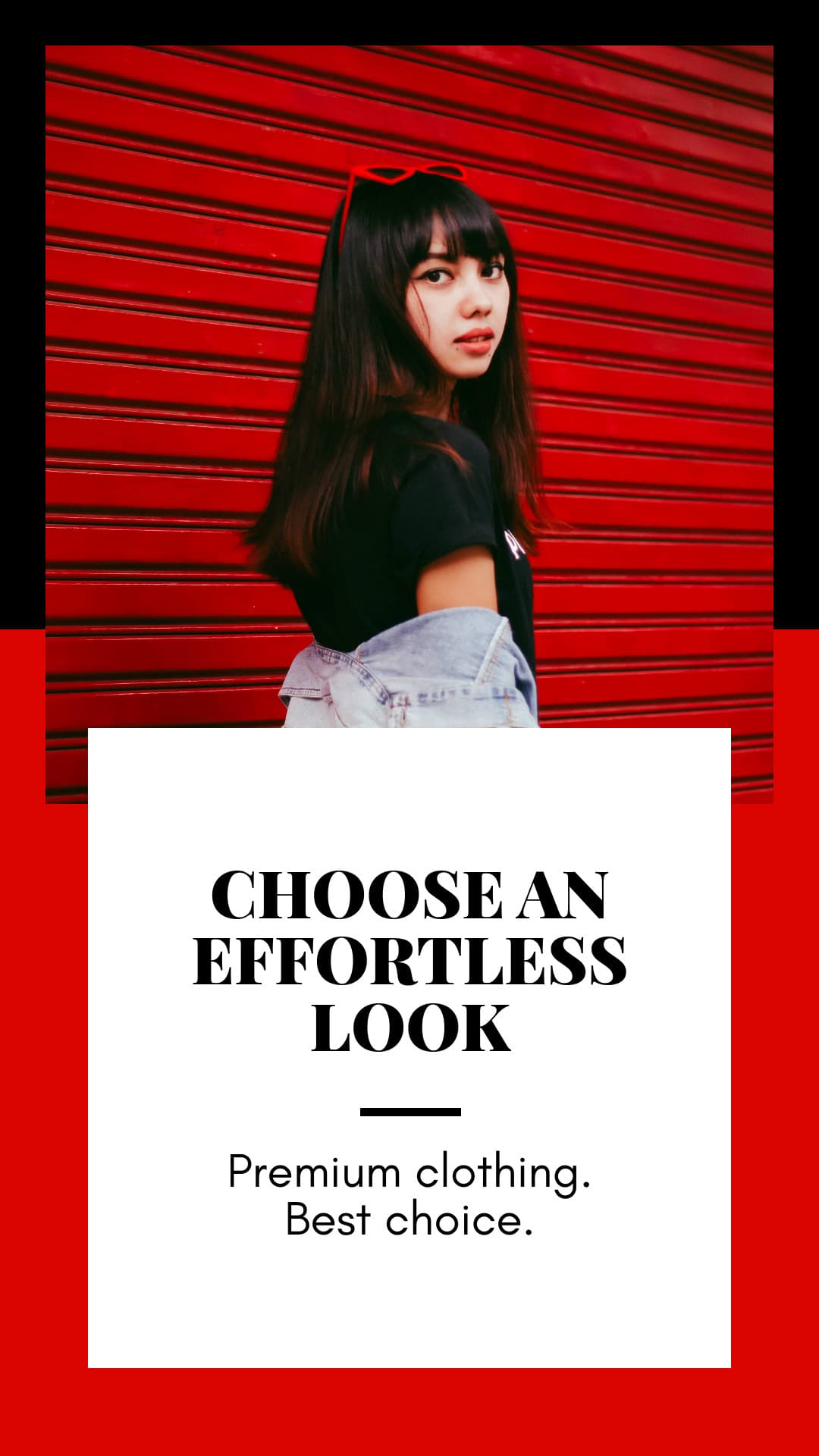 Effortless Look with Premium Clothing Animated-1080x1920px-Story