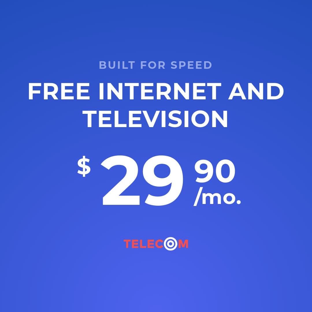 Free Internet and Television-1080x1080px-InstagramPost