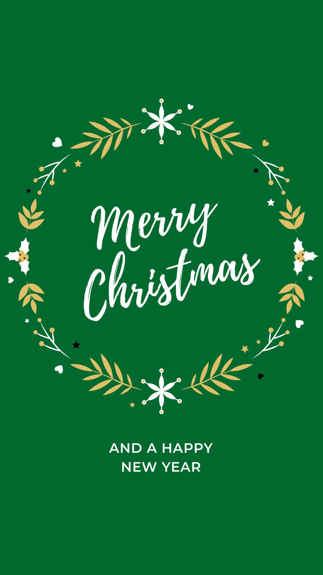 Merry Christmas Wreath-1080x1920px-Story