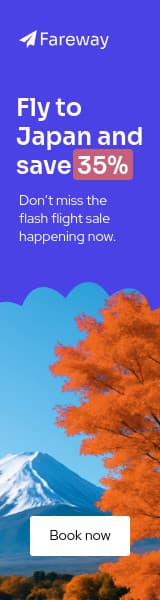 Fly to Japan and Save with Fareway Animated-160x600px-WideSkyscraper