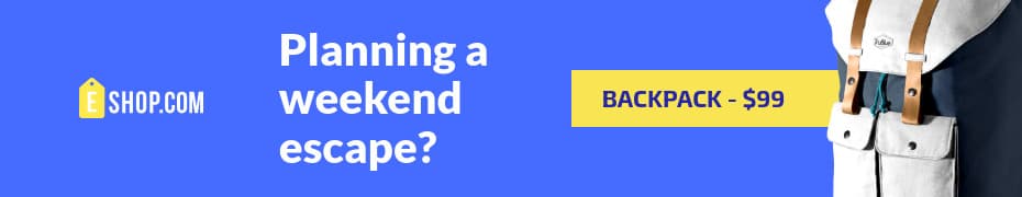 Backpack Deal for Weekend Escape Animated-930x180px-TopBanner