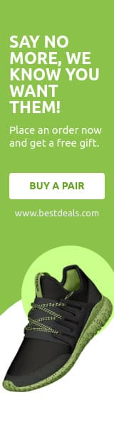 Say No More Shoes Animated-160x600px-WideSkyscraper