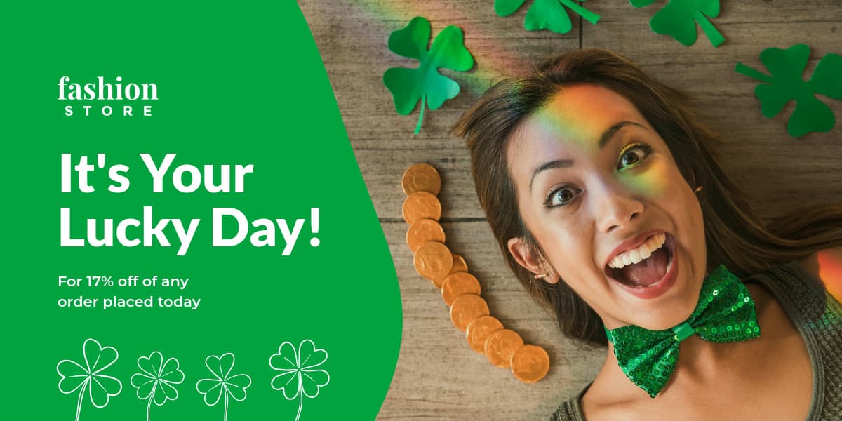 Saint Patrick's Your Lucky Day-1200x600px-TwitterImagePost
