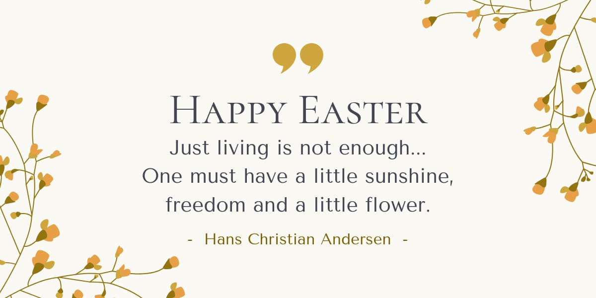 Happy Easter Andersen Quote-1200x600px-TwitterImagePost